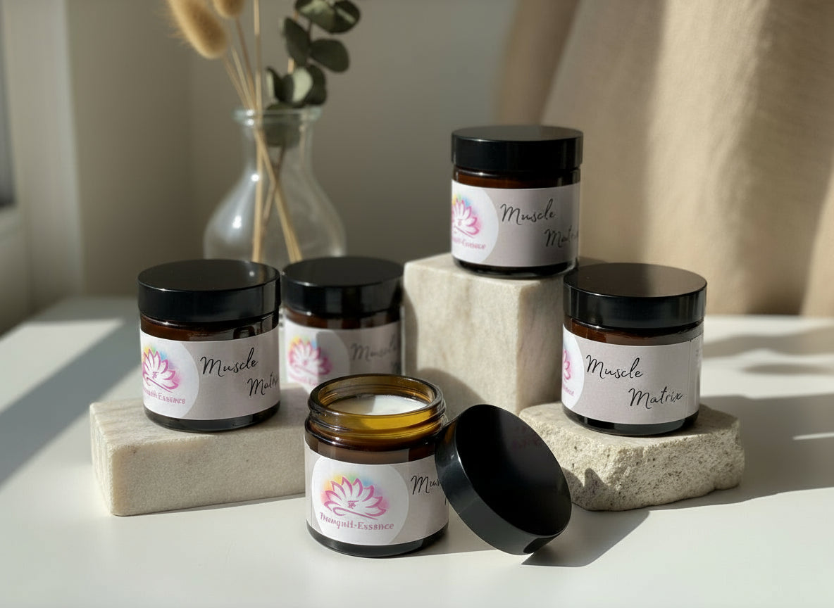 Handmade natural muscle recovery moisturiser UK